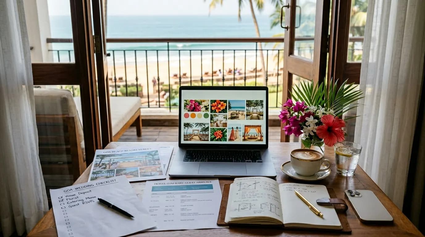 Complete Destination Wedding Checklist for Goa (Month-by-Month)