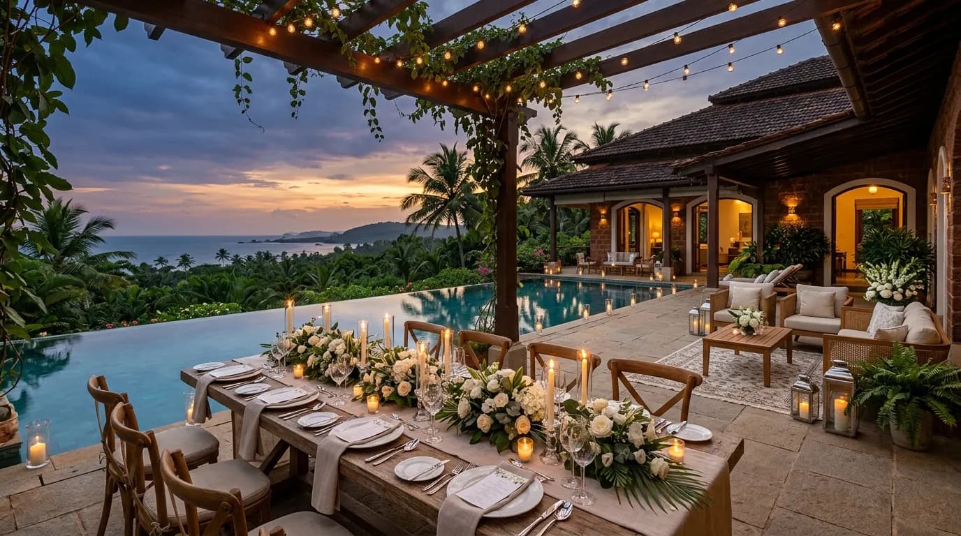 Top 5 Small Wedding Venues in Goa for 50 Guests